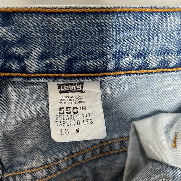 Levi 550 denim shorts size 18 - Picture 4 of 5